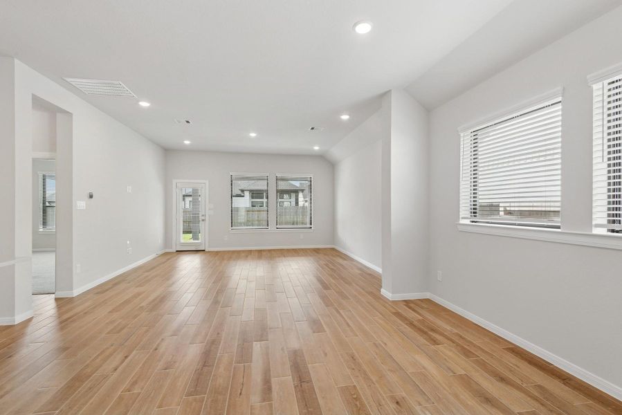 Spacious, unfurnished interior of a new home in Audubon 45' Homesites, Magnolia (Image 11). Spacious, unfurnished interior of a new home in Audubon 45' Homesites, Magnolia (Image 11).