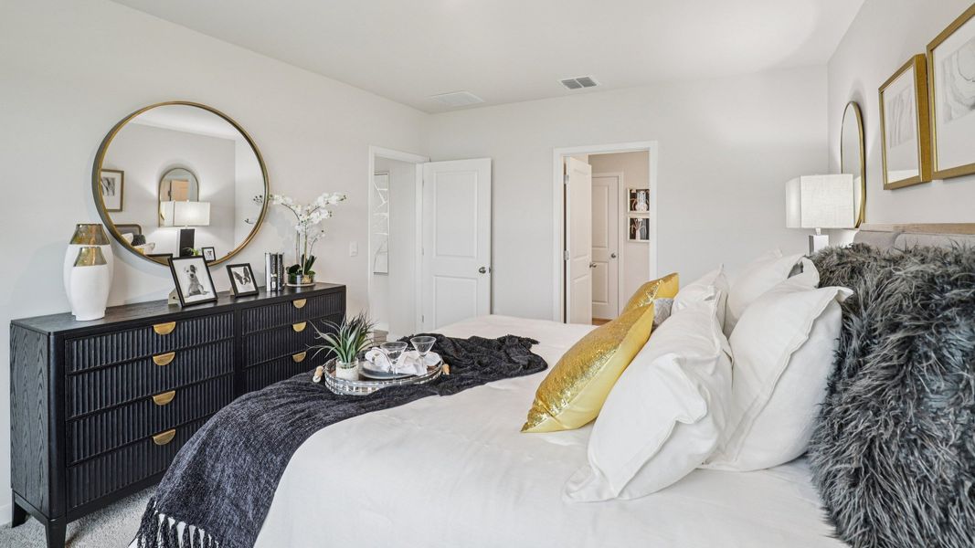 Furnished interior view inside a new home in Magnolia Landing Express, Fort Myers (Image 26).