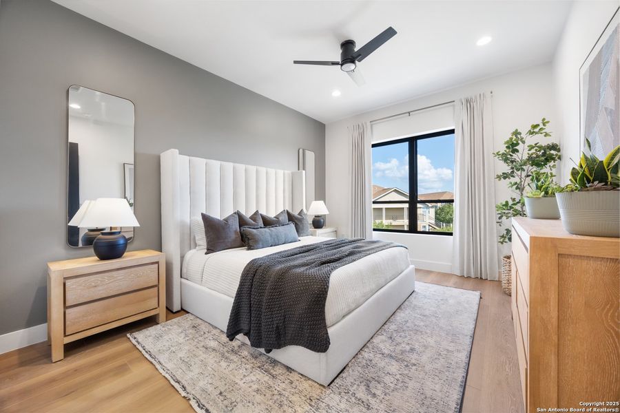 Furnished interior view inside a new home in , San Antonio (Image 4). Furnished interior view inside a new home in , San Antonio (Image 4).