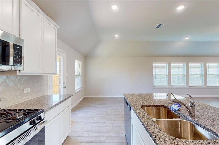Furnished interior view inside a new home in Sagebrook, Argyle (Image 8). Furnished interior view inside a new home in Sagebrook, Argyle (Image 8).