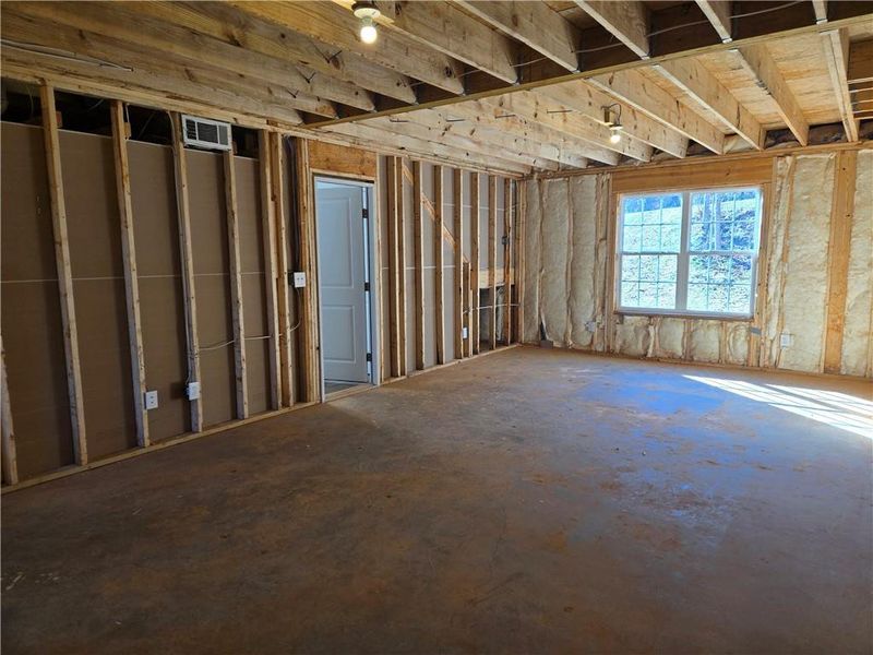 In-progress construction of a new home in , Gainesville, GA (Image 36).