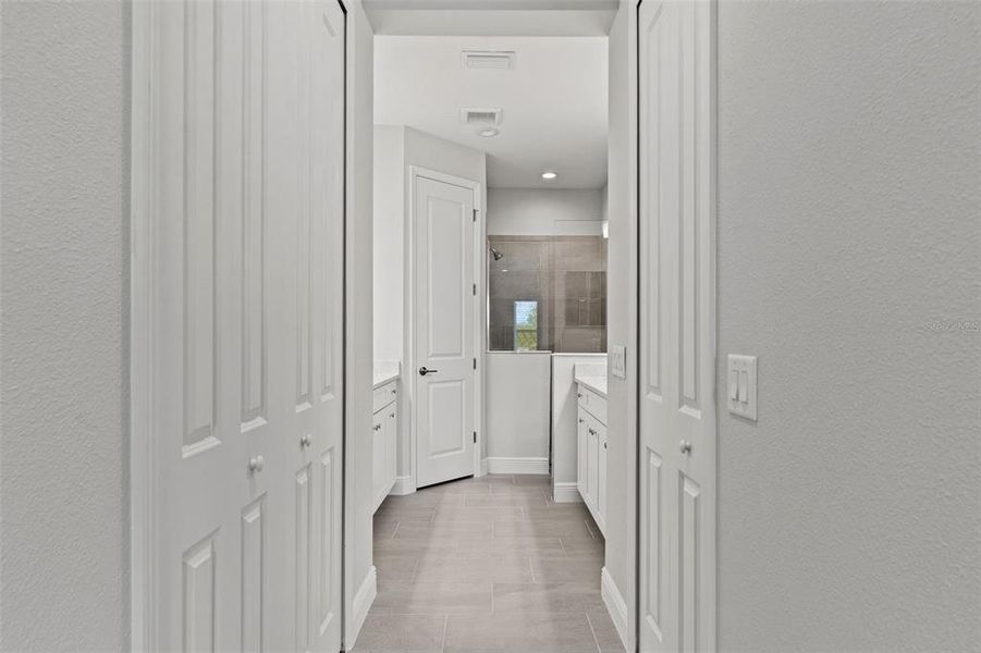 Furnished interior view inside a new home in Wysteria, Venice (Image 14).