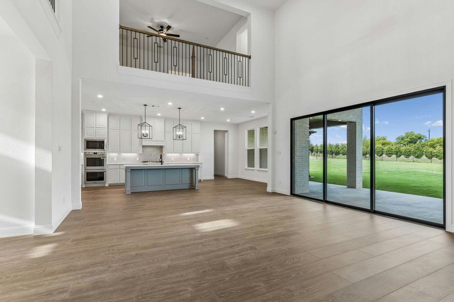 Representative unfurnished interior of a home built from the Hancock by Kindred Homes in Oak Creek Ranch, Waxahachie (Image 30).