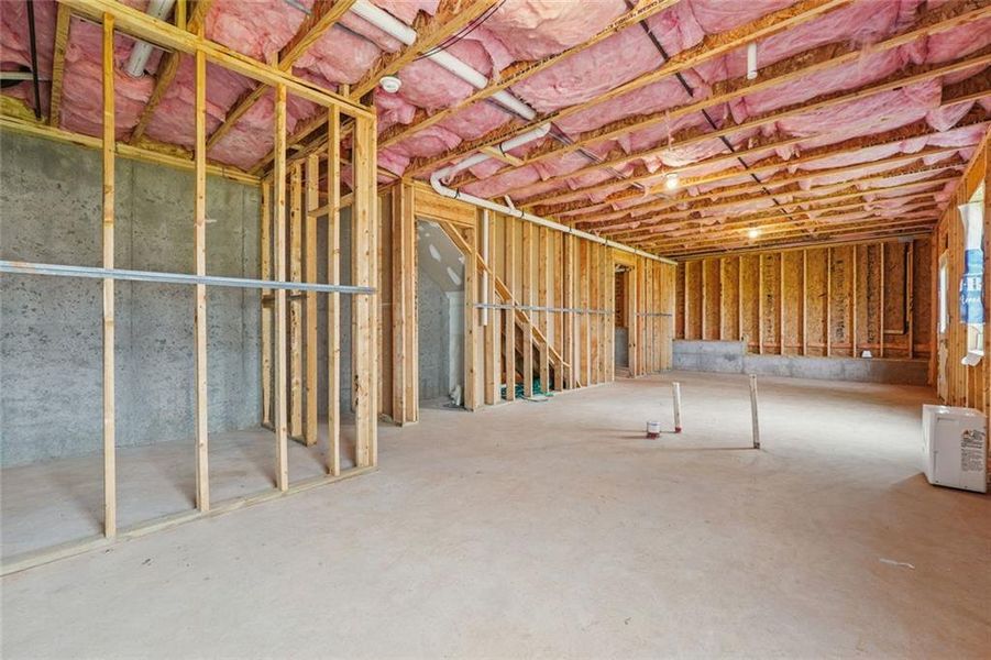 In-progress construction of a new home in , Dallas, GA (Image 40).