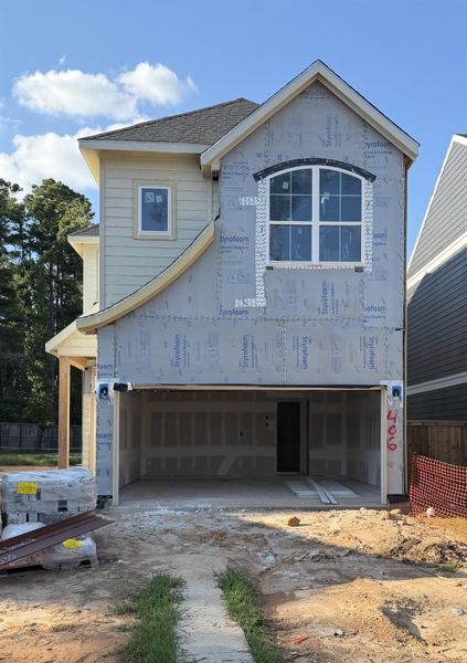 In-progress construction of a new home in , Willis, TX (Image 23).