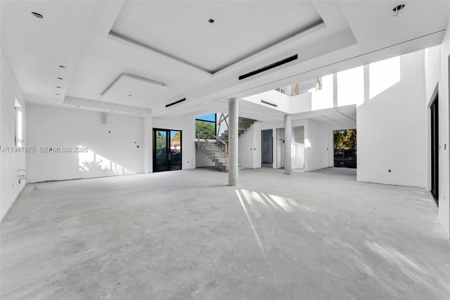 Spacious, unfurnished interior of a new home in , Miami Shores (Image 4). Spacious, unfurnished interior of a new home in , Miami Shores (Image 4).
