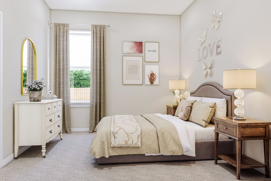 Furnished interior view inside a new home in Arbor Collection At Park Central, Georgetown (Image 13). Furnished interior view inside a new home in Arbor Collection At Park Central, Georgetown (Image 13).