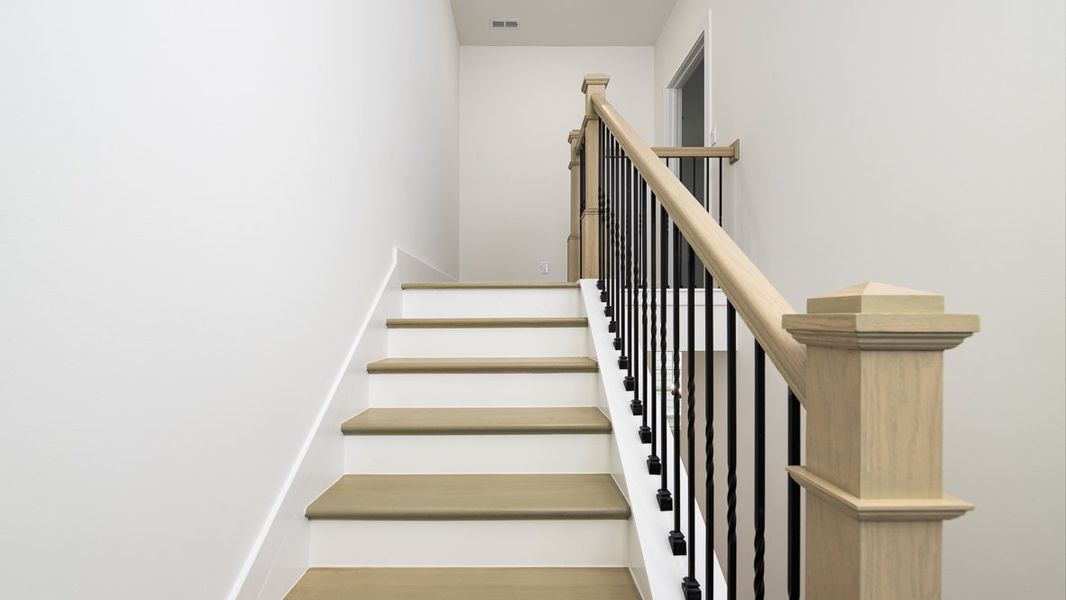 Representative unfurnished interior of a home built from the Bowen by D.R. Horton in The Village at Sandy Plains, Marietta (Image 20). Representative unfurnished interior of a home built from the Bowen by D.R. Horton in The Village at Sandy Plains, Marietta (Image 20).