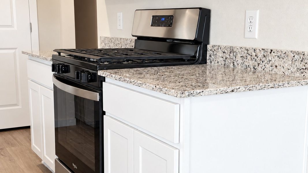 Close-up of interior finishes inside a home in Waldron Estates, Corpus Christi (Image 6).