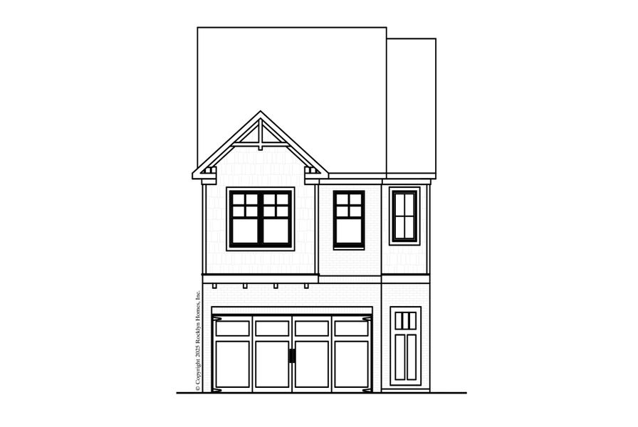 Representative rendering of the exterior for the Hanover by Rocklyn Homes (Image 6). Representative rendering of the exterior for the Hanover by Rocklyn Homes (Image 6).