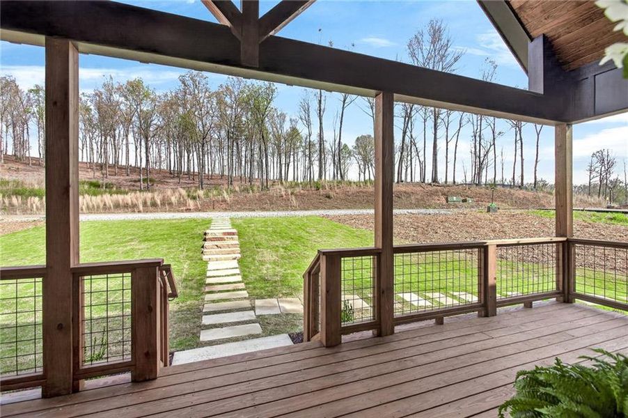 Exterior details and patio area of a home in , Morganton (Image 29). Exterior details and patio area of a home in , Morganton (Image 29).