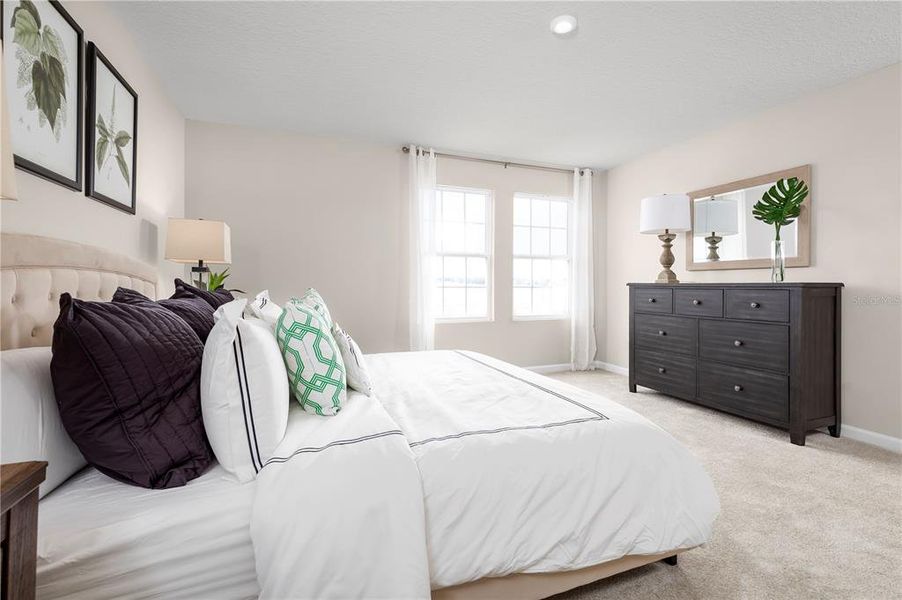 Furnished interior view inside a new home in Crystal Lake Preserve, Dundee (Image 11).