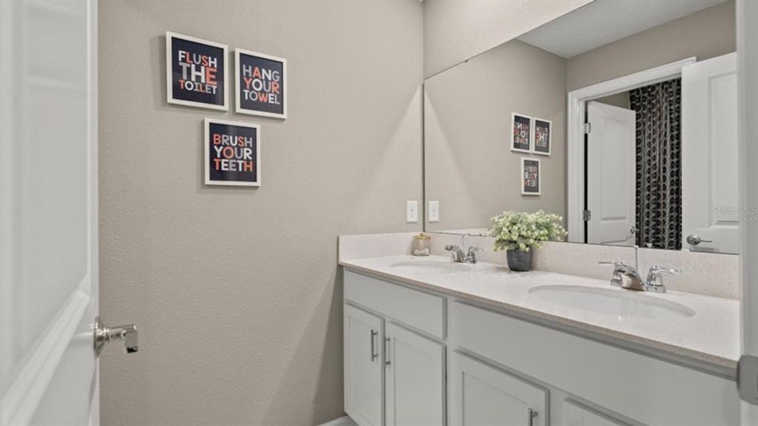 Furnished interior view inside a new home in Knightsbridge, Kissimmee (Image 6). Furnished interior view inside a new home in Knightsbridge, Kissimmee (Image 6).