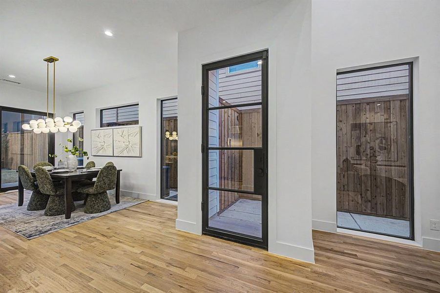 Furnished interior view inside a new home in , Dallas (Image 6). Furnished interior view inside a new home in , Dallas (Image 6).