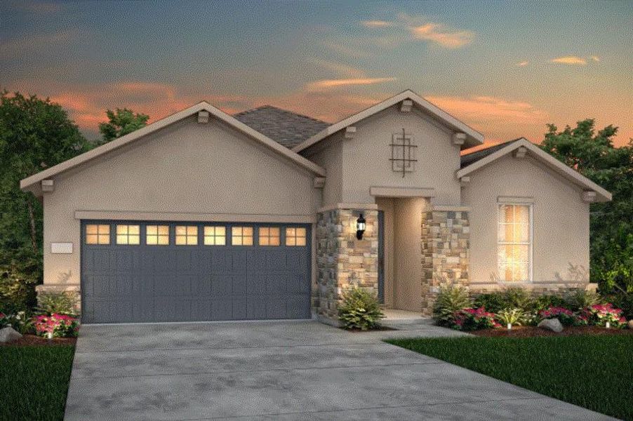 Del Webb Homes, Palmary elevation TS201, rendering