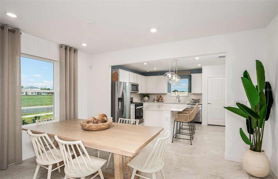 Furnished interior view inside a new home in , Wildwood (Image 3).