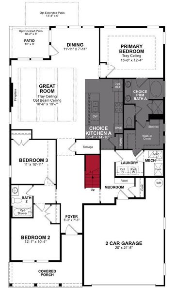 2D floor plan layout of this home in Gatherings® at GreenHouse, Marietta, GA (Image 2). 2D floor plan layout of this home in Gatherings® at GreenHouse, Marietta, GA (Image 2).