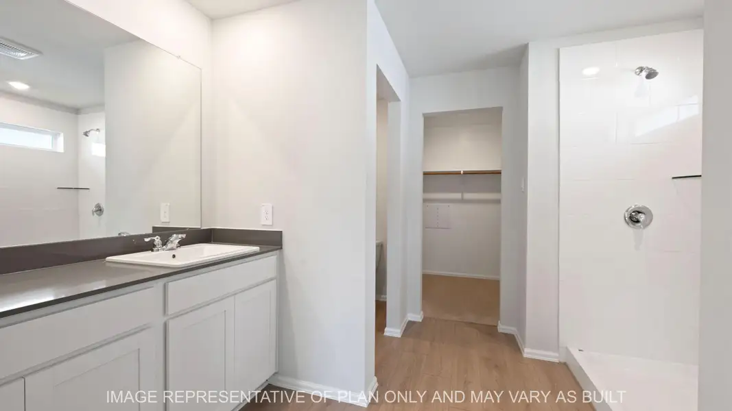 Representative furnished interior of a home built from the Easton by D.R. Horton in Wilkins Valley, Brenham (Image 6).