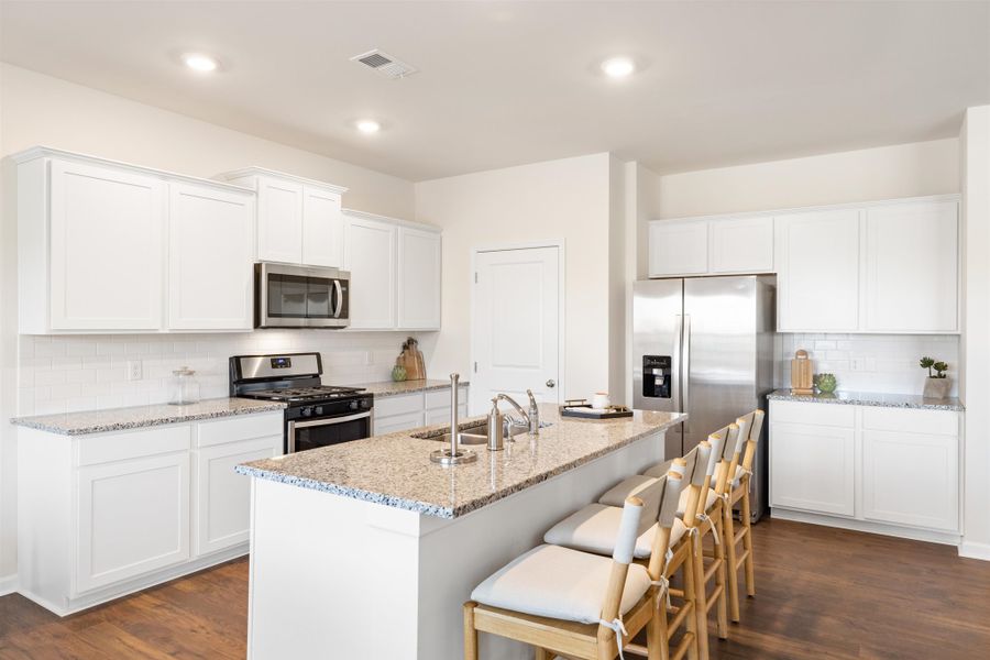Representative furnished interior of a home built from the Denton by D.R. Horton in Sweet Briar, Ooltewah (Image 10).