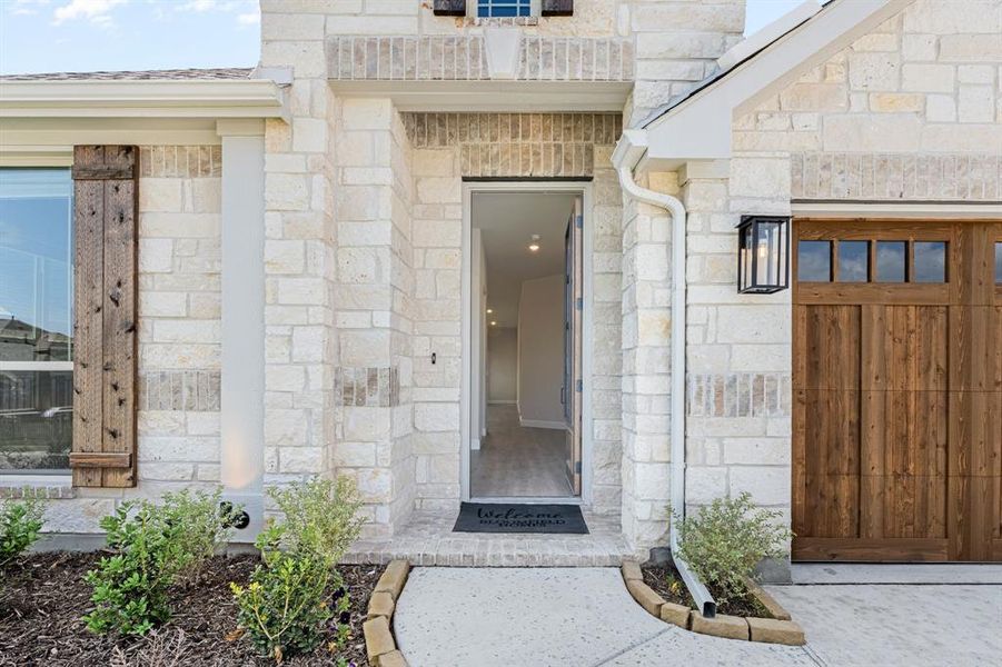 Exterior details and patio area of a home in Parks of Aledo, Aledo (Image 26). Exterior details and patio area of a home in Parks of Aledo, Aledo (Image 26).