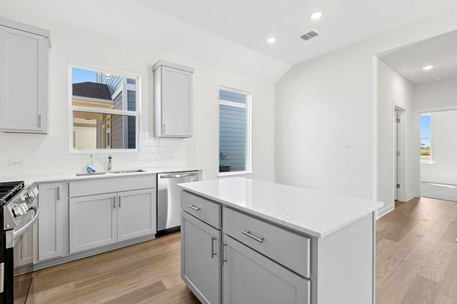 Furnished interior view inside a new home in Mayfair, New Braunfels (Image 9). Furnished interior view inside a new home in Mayfair, New Braunfels (Image 9).