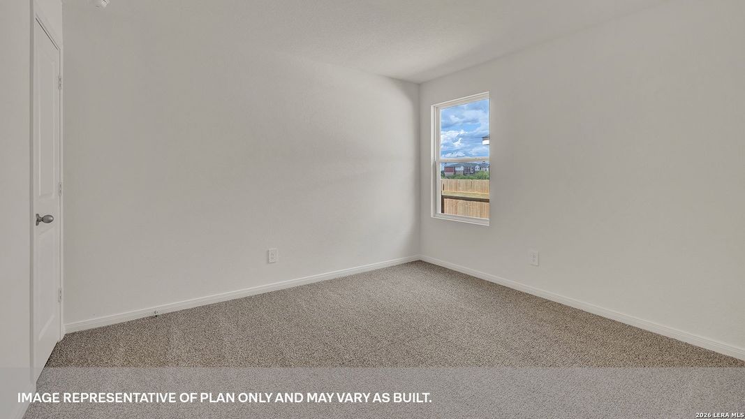 Spacious, unfurnished interior of a new home in Trace, San Marcos (Image 21).