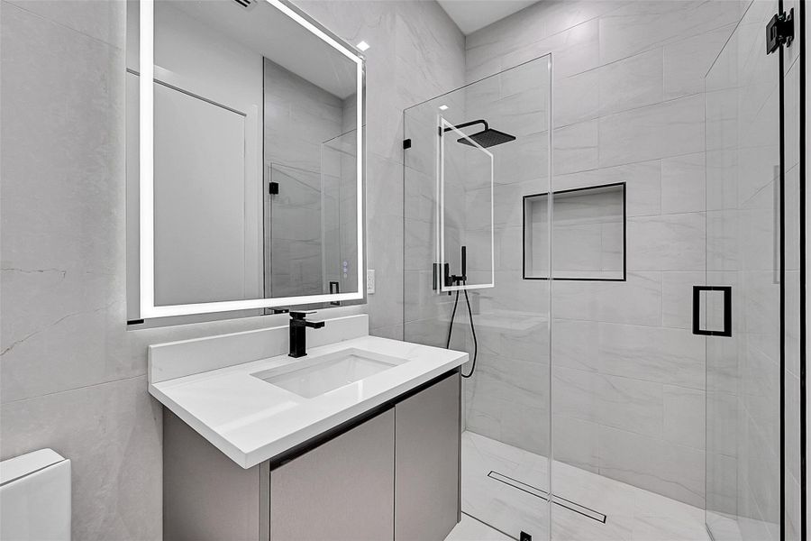 Furnished interior view inside a new home in , Wilton Manors (Image 7).