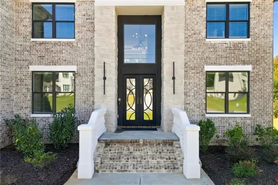 Exterior details and patio area of a home in , Conyers (Image 30).