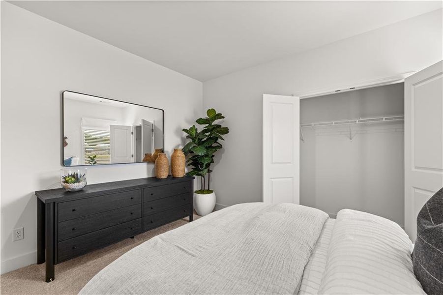 Furnished interior view inside a new home in , Sharpsburg (Image 4).