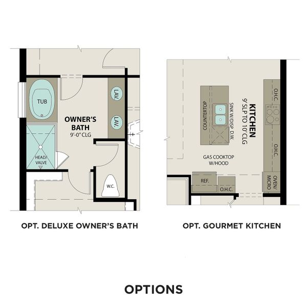 2D floor plan layout for the The Sequoia A by Davidson Homes LLC in Hickory Ridge, Elmendorf, TX (Image 4).