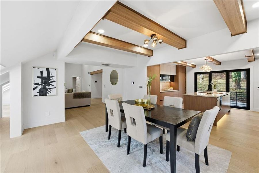 Furnished interior view inside a new home in , Brookhaven (Image 15).