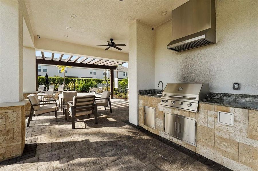 Exterior details and patio area of a home in , Sarasota (Image 3).