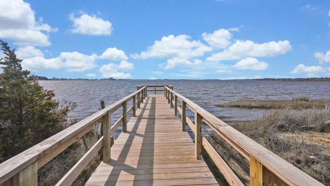 Outdoor and nature views near homes built from the FORRESTER by D.R. Horton in The Preserve at Tidewater, Sneads Ferry (Image 47).