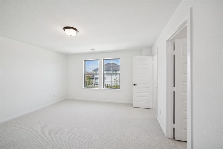 Spacious, unfurnished interior of a new home in Karis - Village Series, Crowley (Image 19). Spacious, unfurnished interior of a new home in Karis - Village Series, Crowley (Image 19).