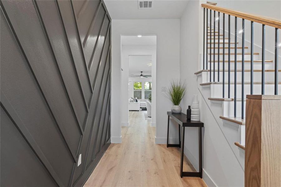 Furnished interior view inside a new home in , Arlington (Image 16).
