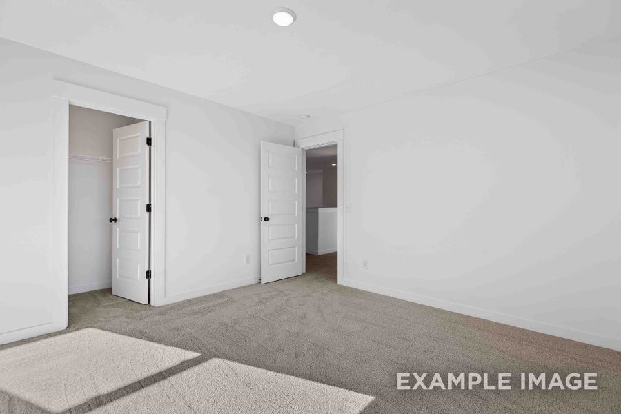 Representative unfurnished interior of a home built from the The Willow C by Davidson Homes LLC in Woods Crossing, Gallatin (Image 37).