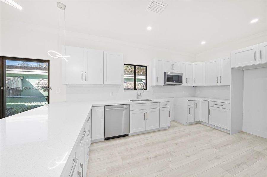 Furnished interior view inside a new home in , Miami (Image 5).