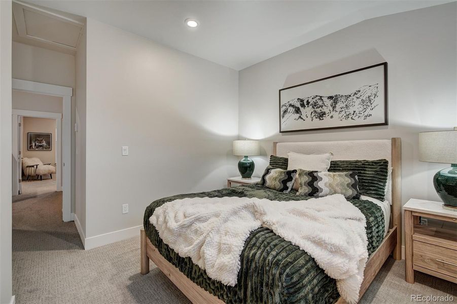 Model Home-not actual unit- guest bedroom