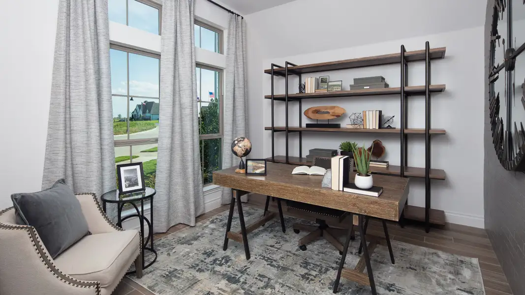Furnished interior view inside a new home in Canyon Falls, Northlake (Image 16).