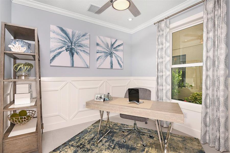 Furnished interior view inside a new home in Skye Ranch Community Group Page, Sarasota (Image 33). Furnished interior view inside a new home in Skye Ranch Community Group Page, Sarasota (Image 33).