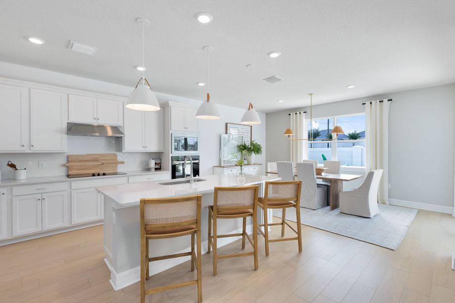 Furnished interior view inside a new home in Hartford Terrace, Davenport (Image 8).