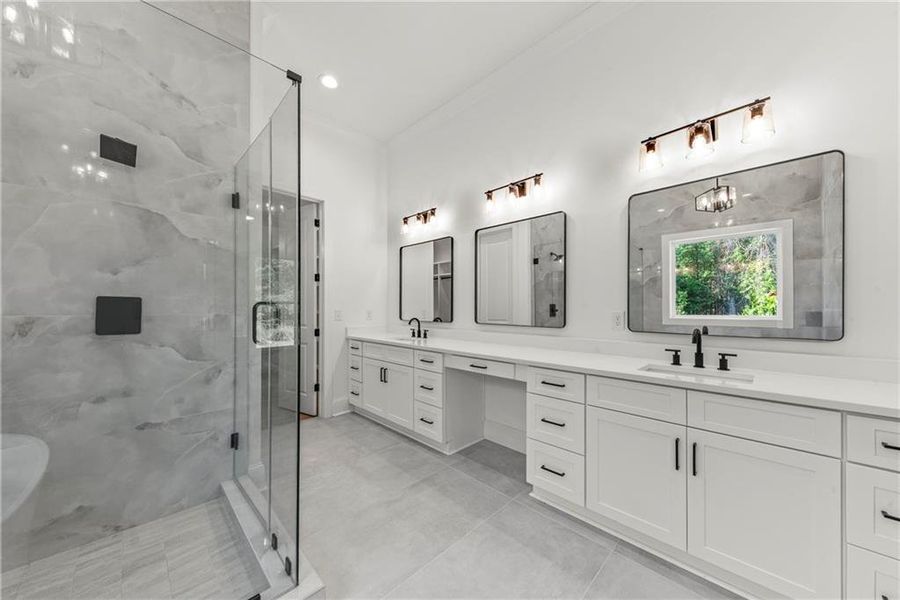 Furnished interior view inside a new home in , Greensboro (Image 10).