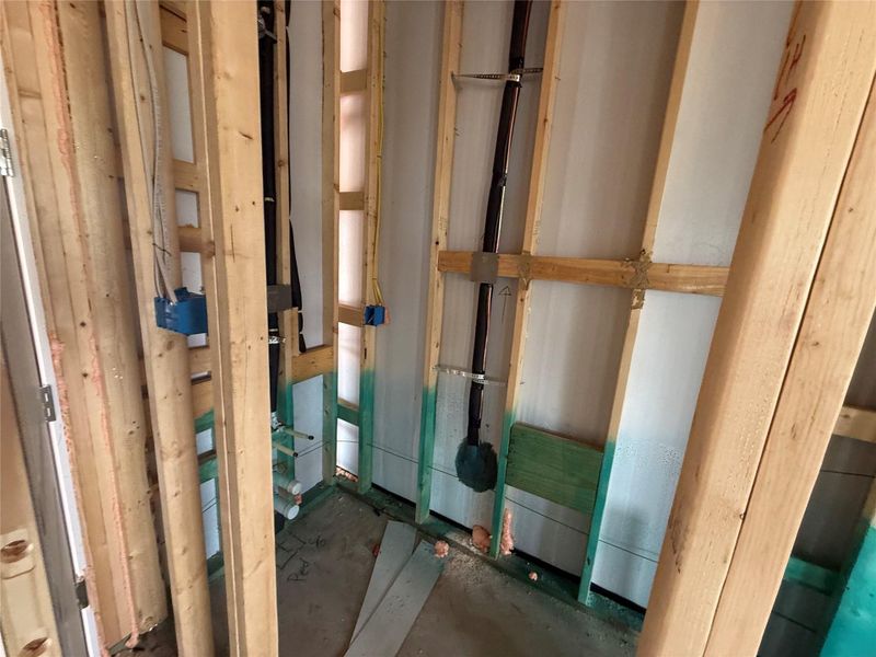 In-progress construction of a new home in The Cottages at La Cima, San Marcos, TX (Image 27). In-progress construction of a new home in The Cottages at La Cima, San Marcos, TX (Image 27).