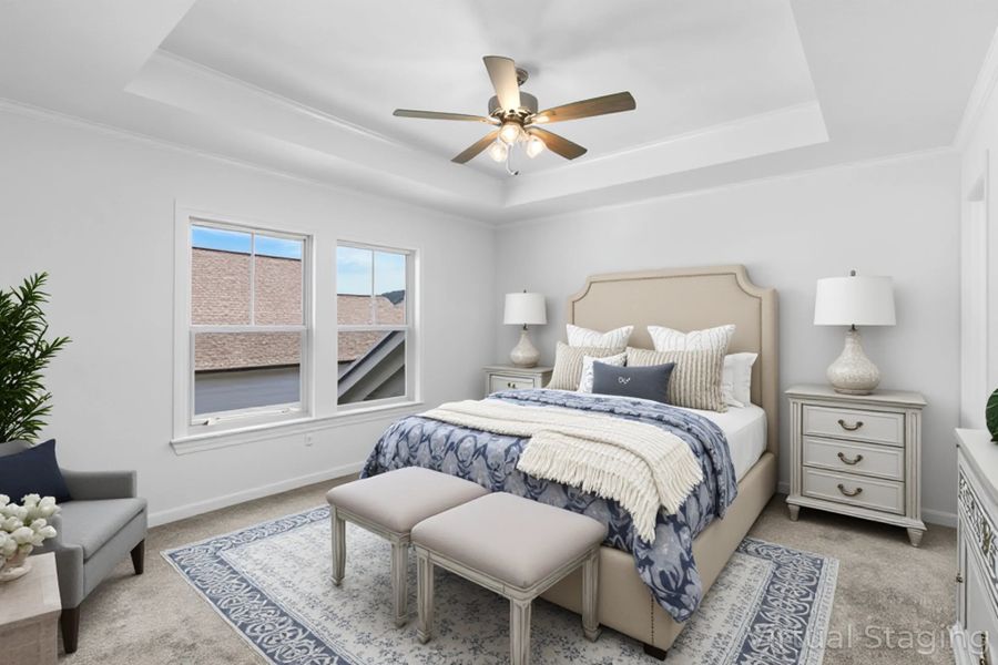 Furnished interior view inside a new home in Tillery Park, Grovetown (Image 11).