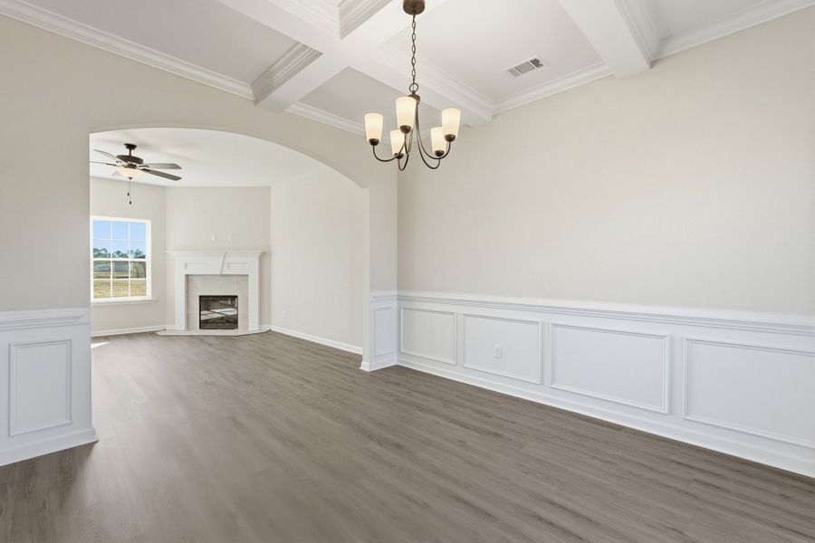 Representative unfurnished interior of a home built from the The Chatman by RTS Homes in The Gardens at 15 West, Hinesville (Image 24).
