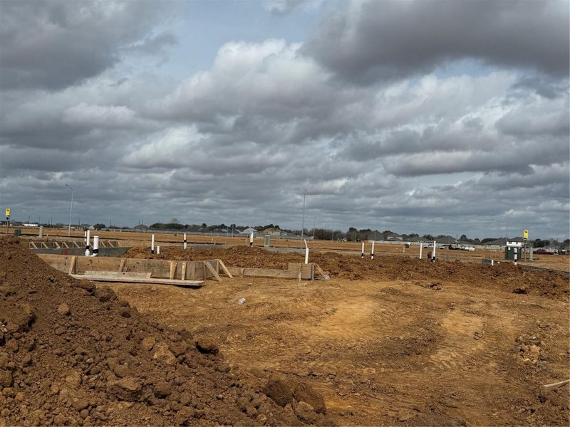 Site preparation for new homesites in Sanford Farms, Waller (Image 20).