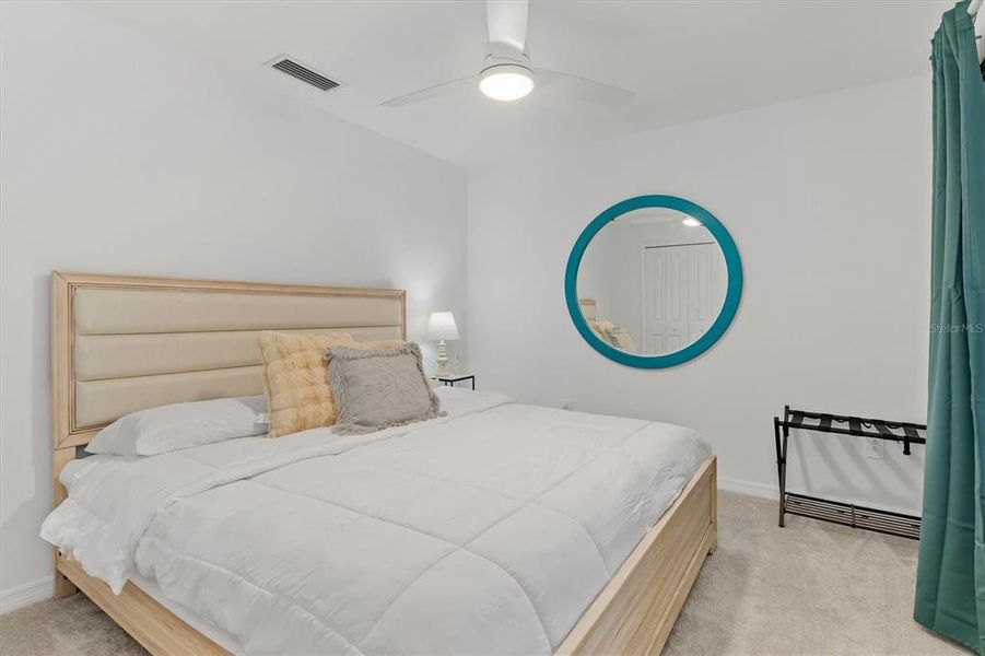 Furnished interior view inside a new home in Heritage Landing, Punta Gorda (Image 20).