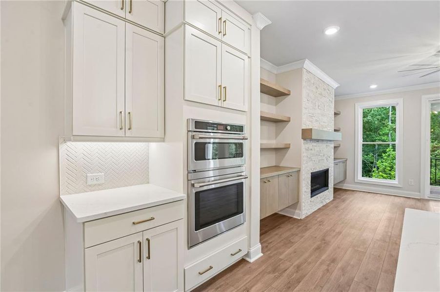 Furnished interior view inside a new home in Waterside, Peachtree Corners (Image 32).