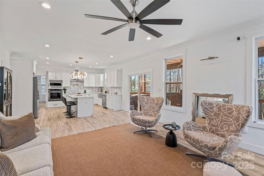 Furnished interior view inside a new home in , Denver (Image 10).