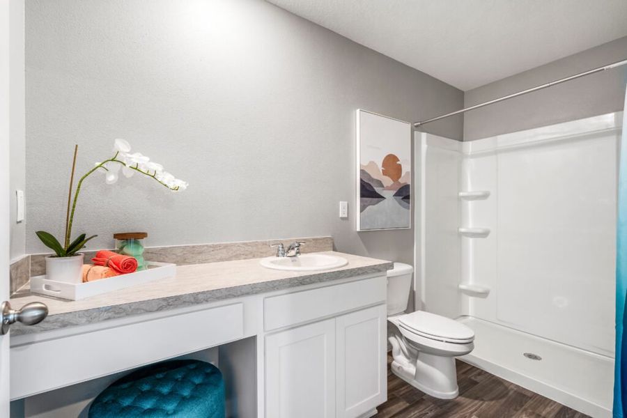 Representative furnished interior of a home built from the Bamboo by Holiday Builders in Poinciana, Poinciana (Image 10). Representative furnished interior of a home built from the Bamboo by Holiday Builders in Poinciana, Poinciana (Image 10).